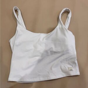 White Vuori workout tank